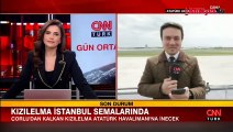 KIZILELMA, TEKNOFEST için havalandı! Atatürk Havalimanı'na indi