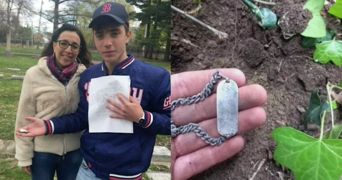 Il retrouve la gourmette d'un soldat américain de la Seconde Guerre mondiale et fait tout pour la restituer à sa famille