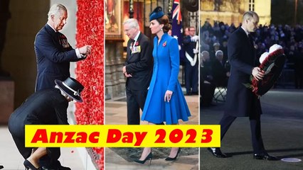 Anzac Day 2023: Royal Family pays respects to Australian and New Zealand forces
