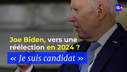 Joe Biden brigue un nouveau mandat en 2024 : "Je suis candidat à ma réélection"