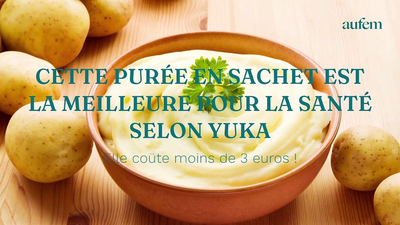 Cette purée en sachet à moins de 3 euros est la meilleure pour la santé selon Yuka