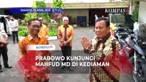 Prabowo Kunjungi Mahfud MD, Siap Terima Kunjungan Balik di Hambalang