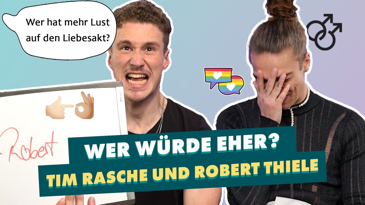 Wer würde eher? mit tim und robert