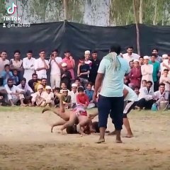 Amazing kushti|girl pehlwan vs bona pehlwan