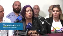 Exdiputada trans venezolana Tamara Adrián: 