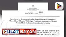 Committee level ng Kamara, aprubado na panukalang batas ng pagpapalawig ng Estate Tax Amnesty