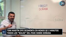 Toni Martín (PP) desmonta en menos de 2 minutos todos los bulos del PSOE sobre Doñana