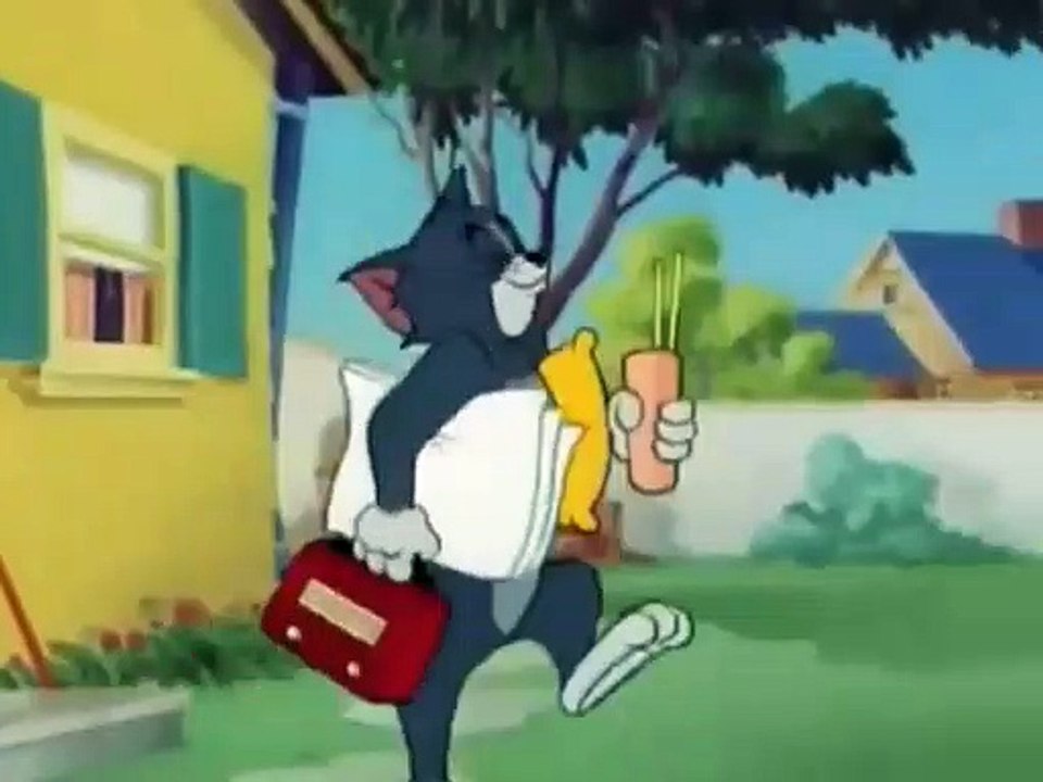 Tom and Jerry Cat Napping Classic Cartoon Tom and Jerry