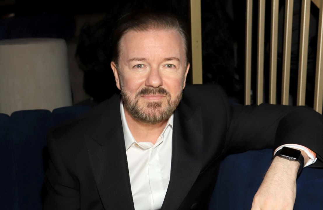 Ricky Gervais wants to have a tree planted in his bottom as part of his