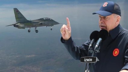 Hürjet ilk kez gökyüzüyle buluştu! Cumhurbaşkanı Erdoğan tarihi uçuşu bu sözlerle paylaştı