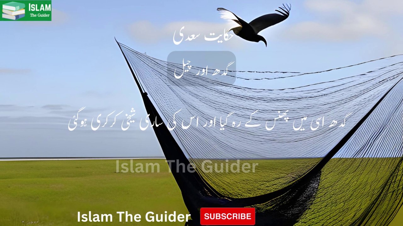 Gidh or Cheel | Aik Dilchisp Waqia | Moral story | Hikayat E Saadi |