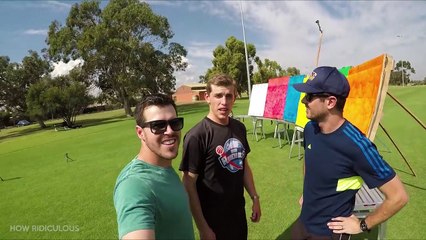 IMPOSSIBLE DARTS BULLSEYE! (6 PALLET SKIP)