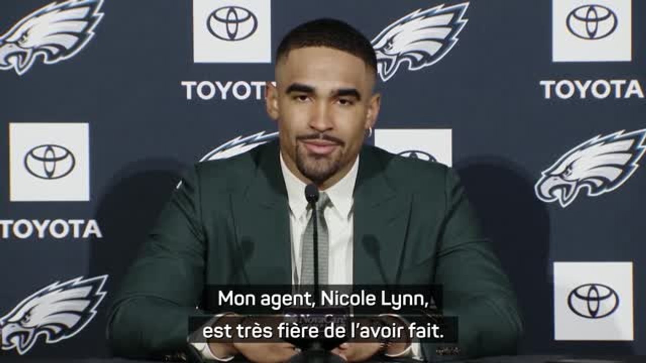 Eagles - Hurts remercie son agent Nicole Lynn p...