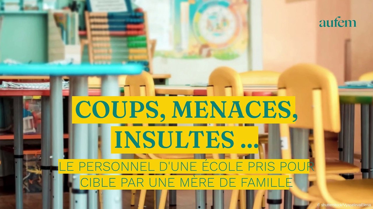 Coups, menaces, insultes… Le personnel d'une école pris pour cible par une mère de famille