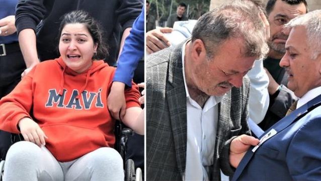 Genç polis memuruna en acı veda! Hamile eşi ayakta duramadı, babasının sözleri yürek yaktı