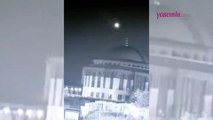 İstanbul'da şaşırtan görüntüler! Meteorun düşüşü kameralara böyle yansıdı