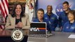 NASA's Artemis 2 Crew Spoke With VP Kamala Harris About Moon And Mars