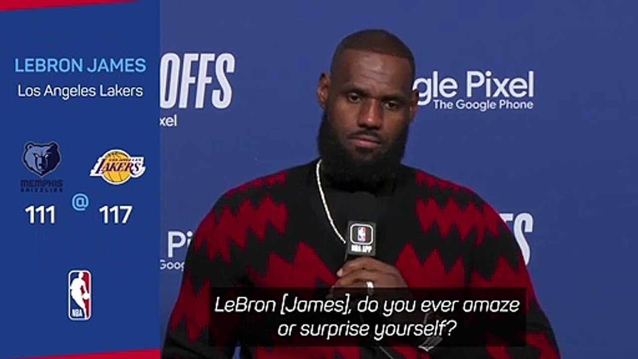LeBron James 'surprised' by yet another career first