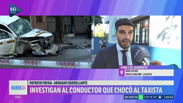 Investigan al hombre que choco al taxista: Tenemos pruebas de que estaba consumiendo bebidas alcohólicas