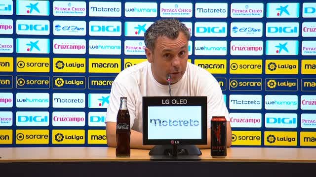 Sergio González: El esfuerzo ha sido titánico y me emociono por eso, hoy hay demostrado alma, ganas y profesionalidad