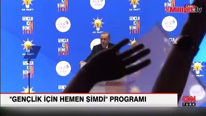 Cumhurbaşkanı Erdoğan seçim şarkısını ilk kez dinletti