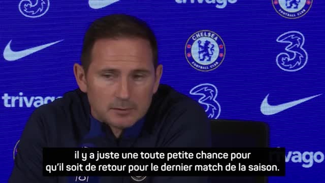 33e j. - Lampard déplore les blessures de Reece James et Mason Mount