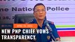 New PNP chief Acorda vows transparency to media