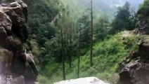 Dangerous Waterfall and Road in Nepal - You must see this..