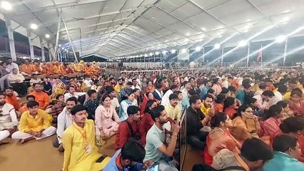 Today the ocean has become an ocean of devotion: Pt. Dhirendra Krishna