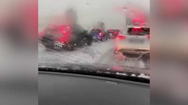 Violenta grandinata nel bresciano: auto ferme in tangenziale