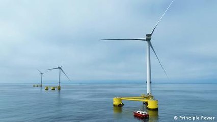 Are floating wind farms more efficient?