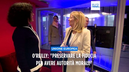 La mediatrice europea Emily O'Reilly: "La fiducia va preservata per avere autorità morale"
