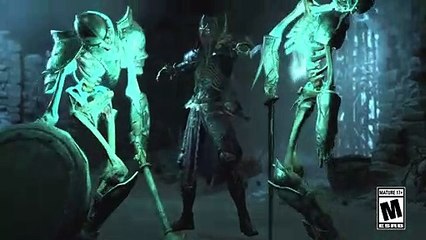 Diablo IV - Necromancer Trailer | PS5 & PS4 Games