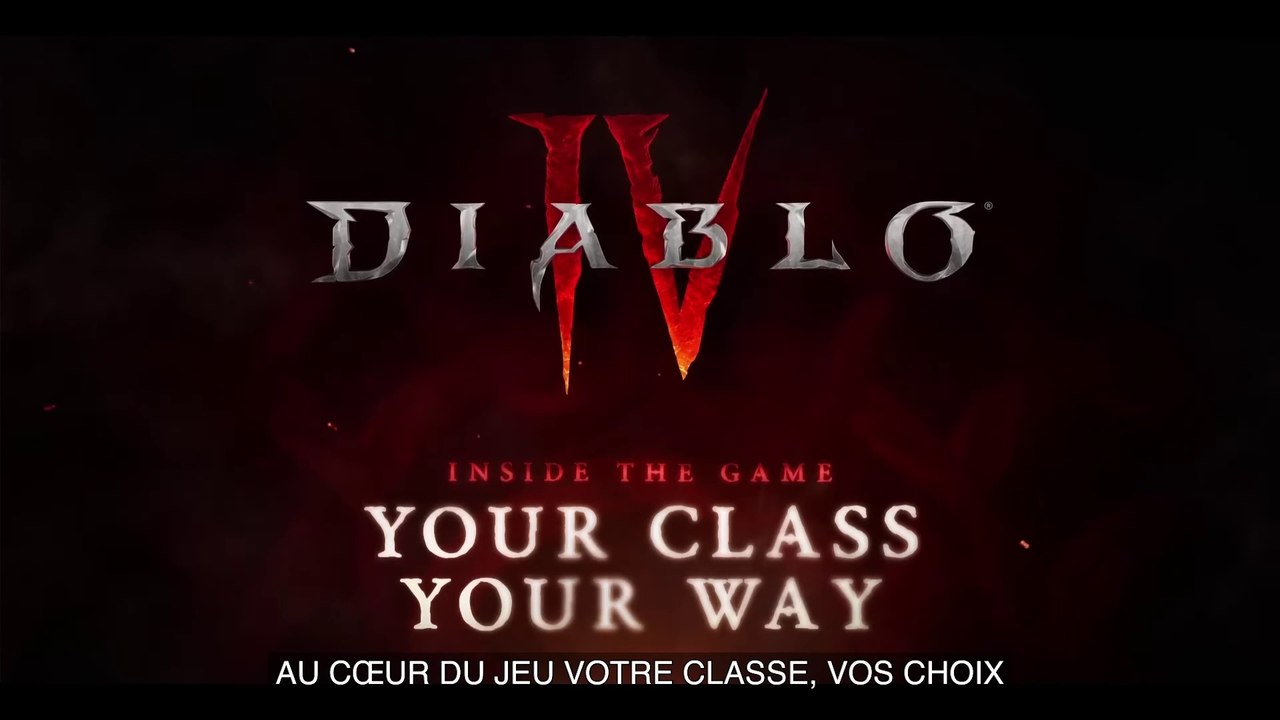 Diablo IV - Au cœur du jeu : votre classe, vos choix