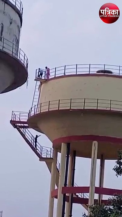 फर्रुखाबाद में नगर निगम की बड़ी लापरवाही, पानी की टंकी पर चढ़ रहे बच्चों का वीडियो वायरल