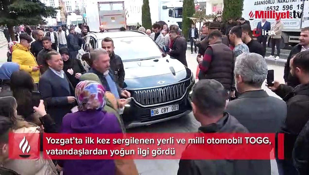 Yozgat’ta yerli ve milli otomobil TOGG'a yoğun ilgi