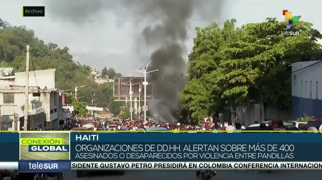 Conexión Global 25-04: Haití reporta a más de 400 muertos a mano de las pandillas