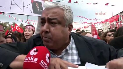 Kılıçdaroğlu'nun mitingine katılan Hataylı yurttaş elindeki dekontla seslendi: "AK Partili olduk ne oldu?"