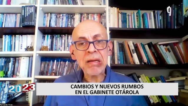 Cambios y nuevos rumbos en el Gabinete Otárola