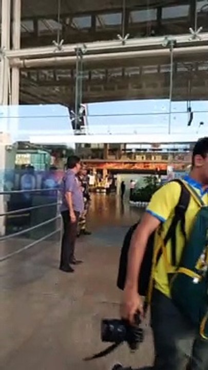 आईपीएल 2023 के दौरान चेन्नई सुपर किंग्स (CSK) के खिलाड़ियों को जयपुर एयरपोर्ट पर देखा गया