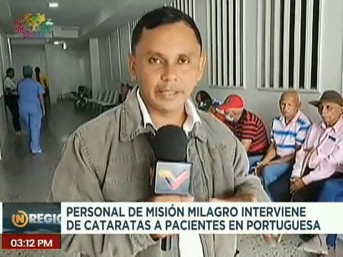 Misión Milagro realiza intervención quirúrgica a 200 pacientes de cataratas en el estado Portuguesa