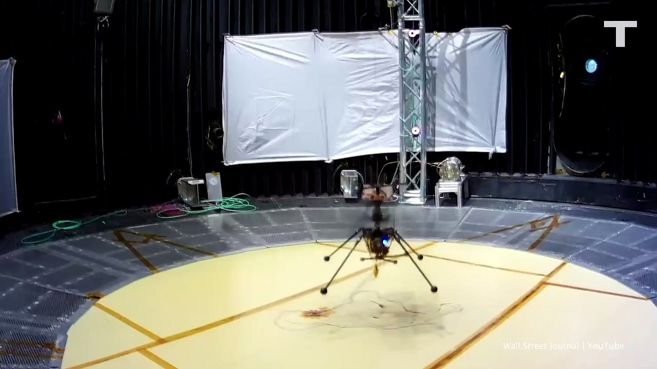 Watch NASA's Mars Helicopter In Flight