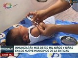 Lara | Realizan Jornada de Vacunación de las Américas para inmunizar a más de 130 mil niños