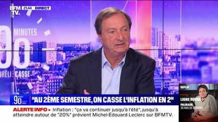 Michel-Édouard Leclerc ne voit pas de "signe de récession" mais pense que "les grandes marques vont payer très cher leur arrogance de prix"