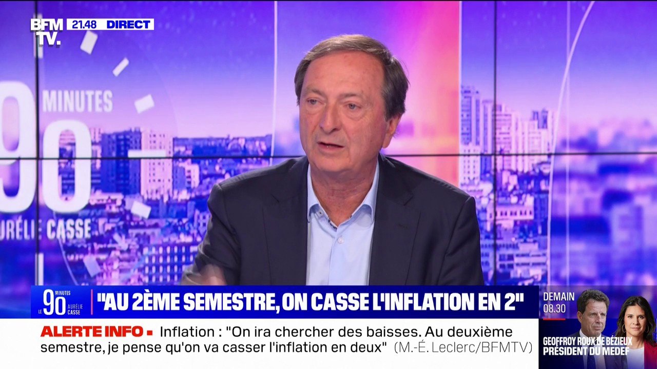 Michel-Édouard Leclerc: "Vendre moins cher, ce n'est pas un pêché, ce n'est pas anti-écologiste, ce n'est pas de droite, ce n'est pas de gauche"