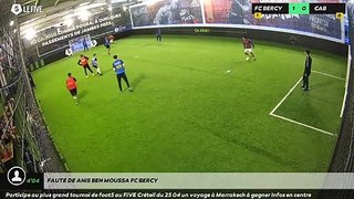Faute de Anis  Ben Moussa - FC BERCY