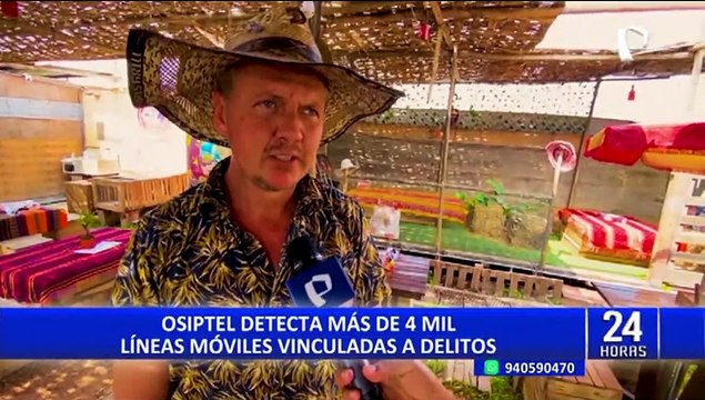 Osiptel detecta más de 4 mil líneas móviles vinculadas a delitos