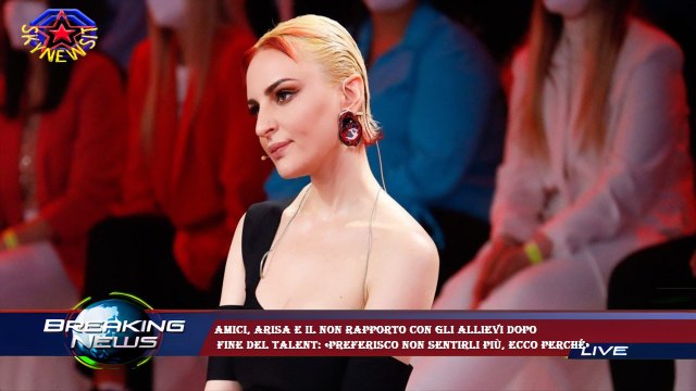 Amici, Arisa e il non rapporto con gli allievi dopo fine del talent: «Preferisco non sentirli più,