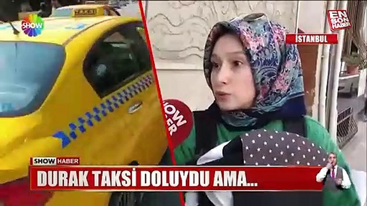 İstanbul’da 2 çocuklu annenin taksi çilesi
