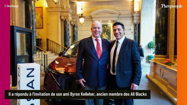 Le Prince Albert II heureux de soutenir ses amis Byron et Lilly Kelleher